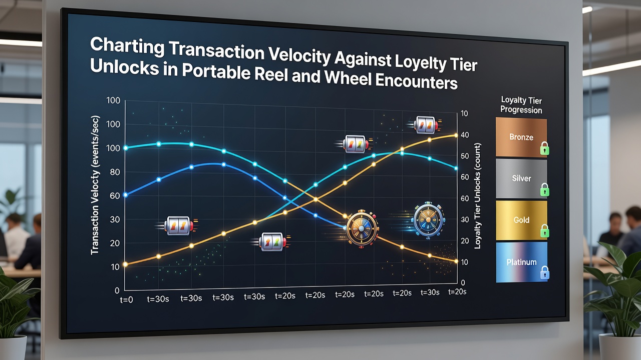 Visualisierung von Transaktionsmustern und Treuestufen-Fortschritt in portablen Spiel-Apps