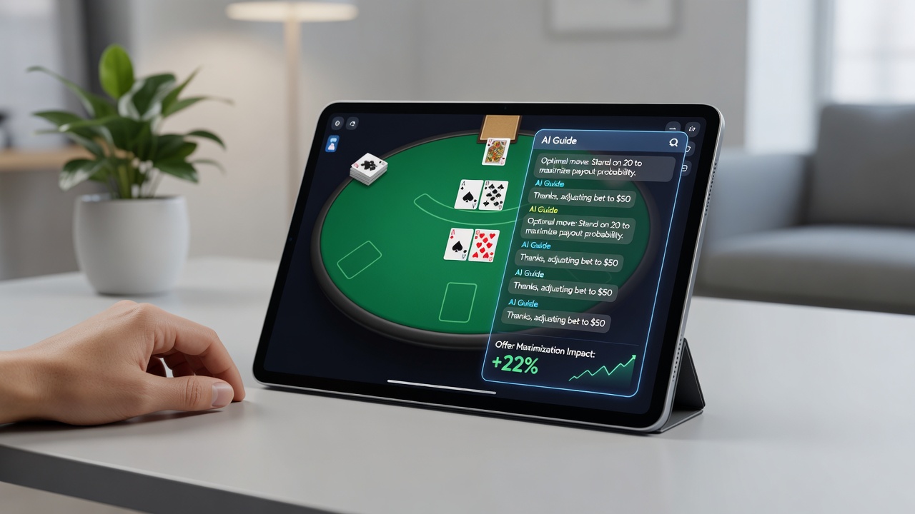 Analyse von Chat-Interaktionen und Bonusnutzung in portablen Blackjack-Anwendungen