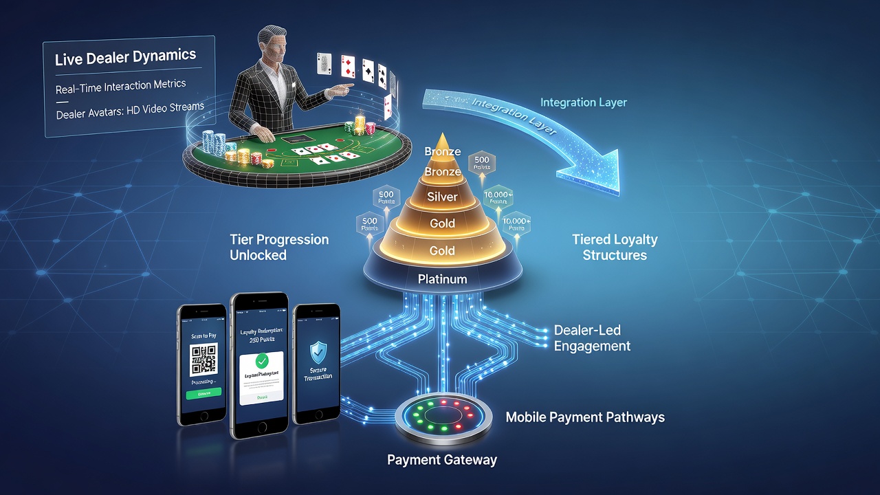 Gestaffelte Loyalitätsstrukturen und mobile Transaktionen im Live-Casino