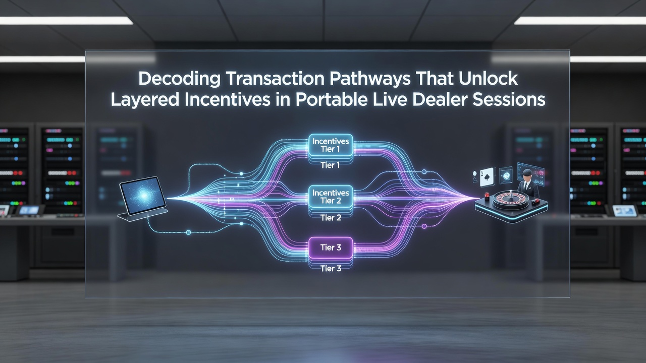 Transaktionspfade in mobilen Live-Dealer-Sitzungen visualisiert durch Netzwerkdiagramme und Zahlungsflüsse