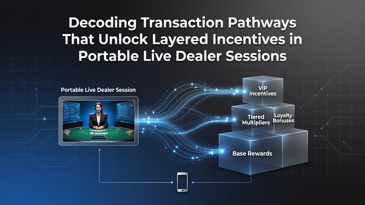 Gestaffelte Anreize und mobile Transaktionsnetzwerke in Live-Dealer-Sessions dargestellt