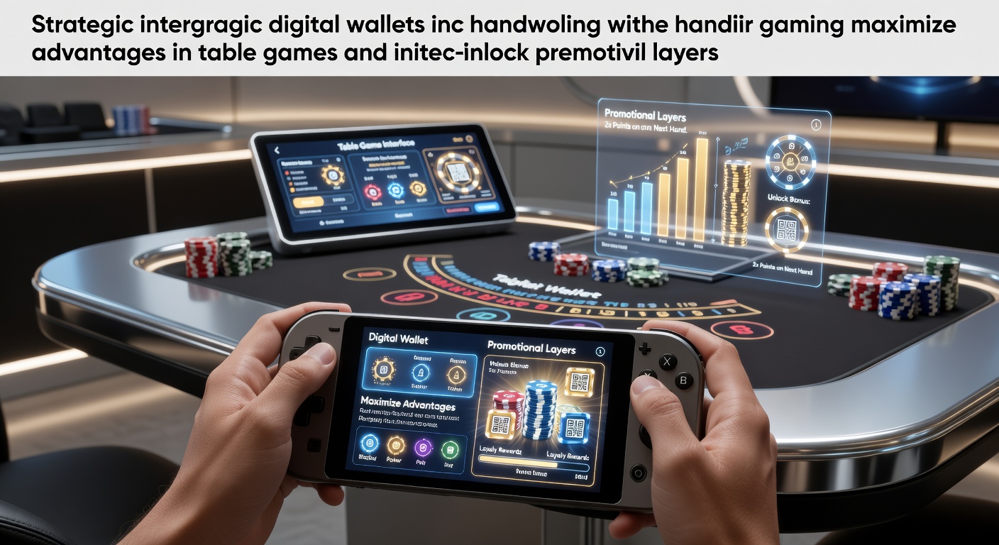 Digitale Wallets und mobile Schnittstellen für Tischspiele in Gaming-Apps
